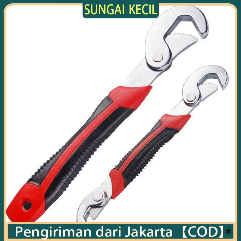 Set kunci pas besar multifungsi, kunci pas bukaan besar, kunci pas pipa serbaguna, kunci pas cepat m