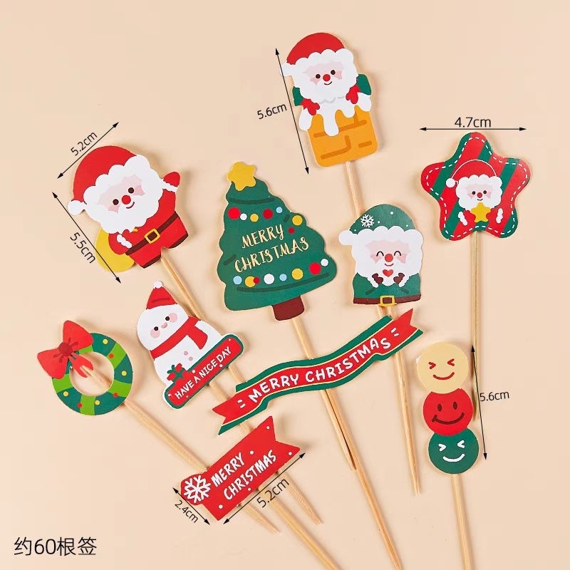 MINIATUR DEKORASI TOPPER KUE ULANG TAHUN DIY CAKE NATAL CHRISTMAS PUDDING