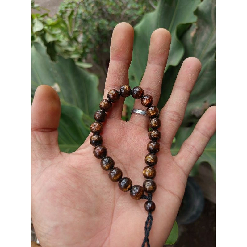GELANG TASBIH AKAR BAHAR TALI ARUS, GELANG COUPLE, GELANG KESEHATAN, POLOS KUNING