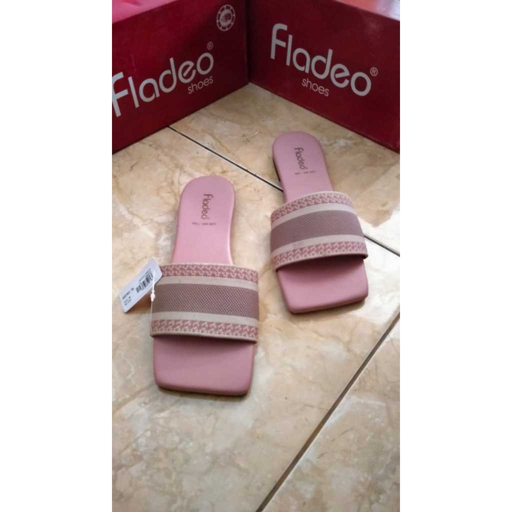 HNYA SZ 38 AJA Sandal Teplek selop Rajut FLADEO LDS 605-1
