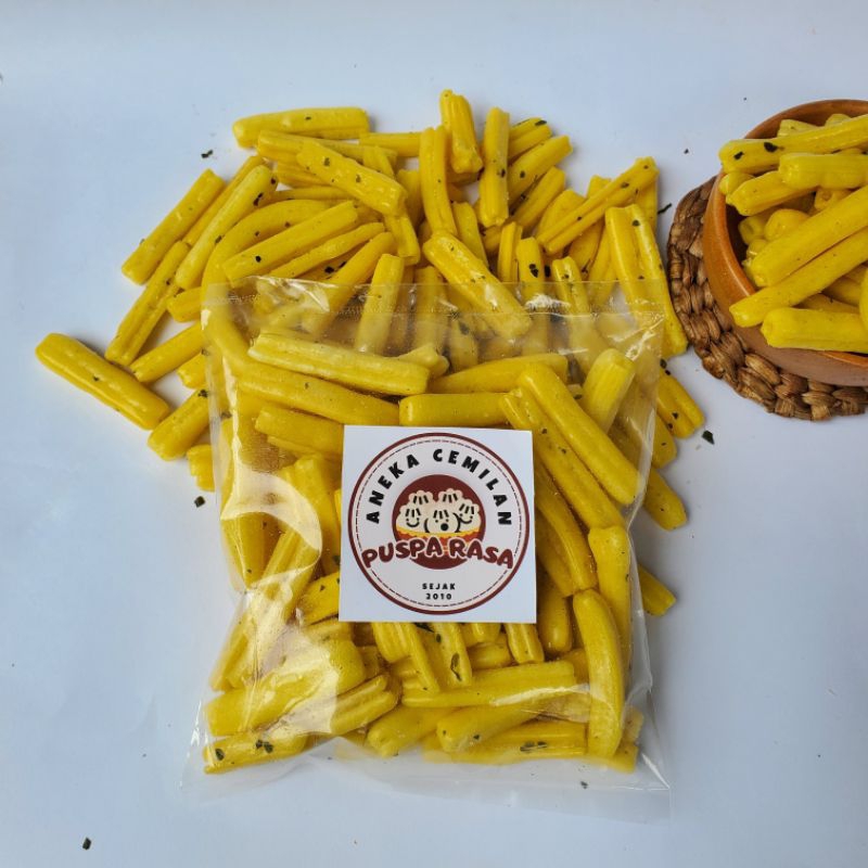 

Puspa Rasa Keripik/Kerupuk Stick Potato Original 100gr