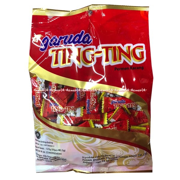 

Garuda Ting-Ting Permen Kacang 125 g