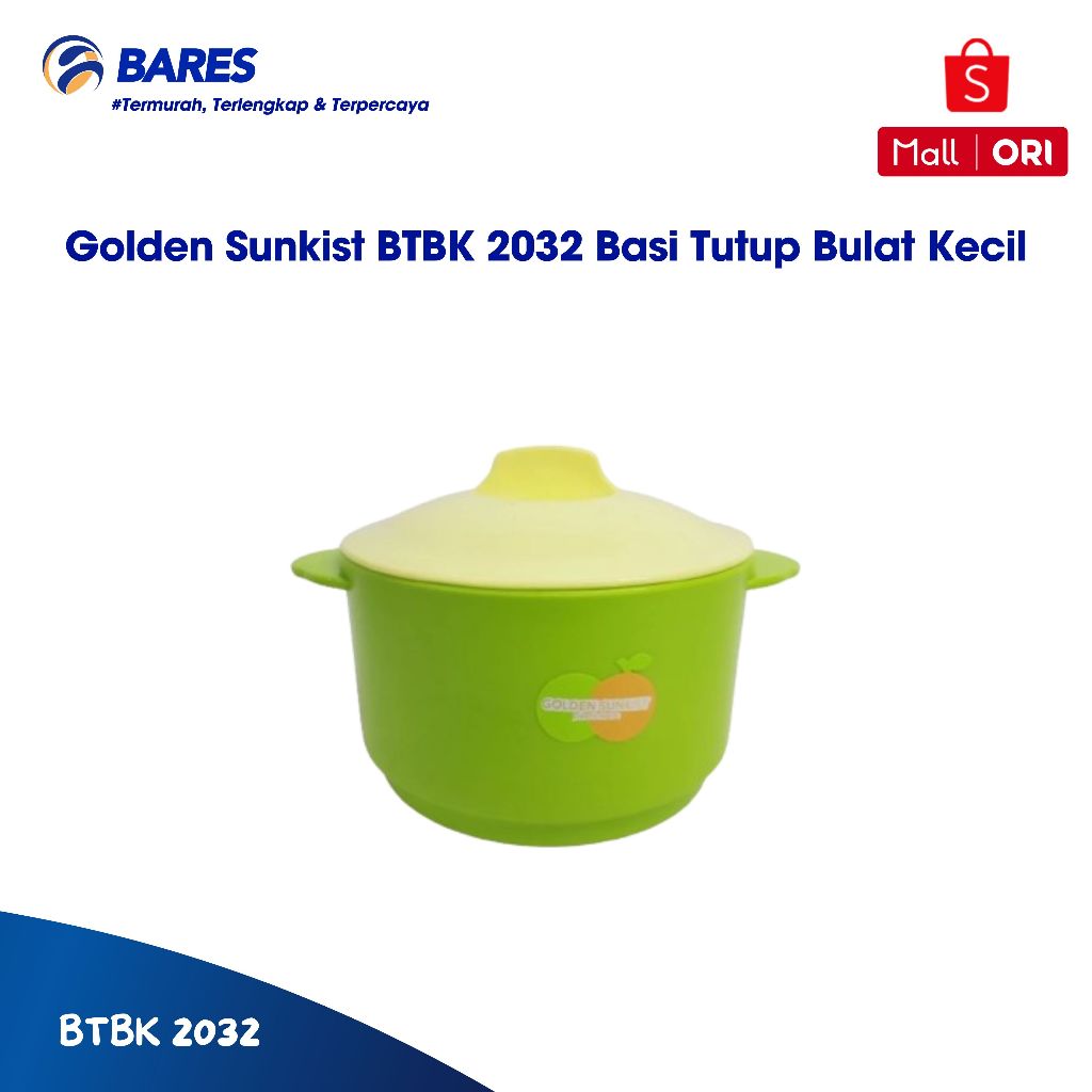 Golden Sunkist BTBK 2032 Basi Tutup Bulat Kecil