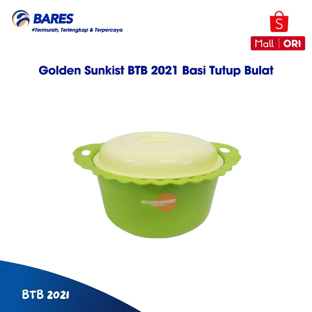 Golden Sunkist BTB 2021 Basi Tutup Bulat