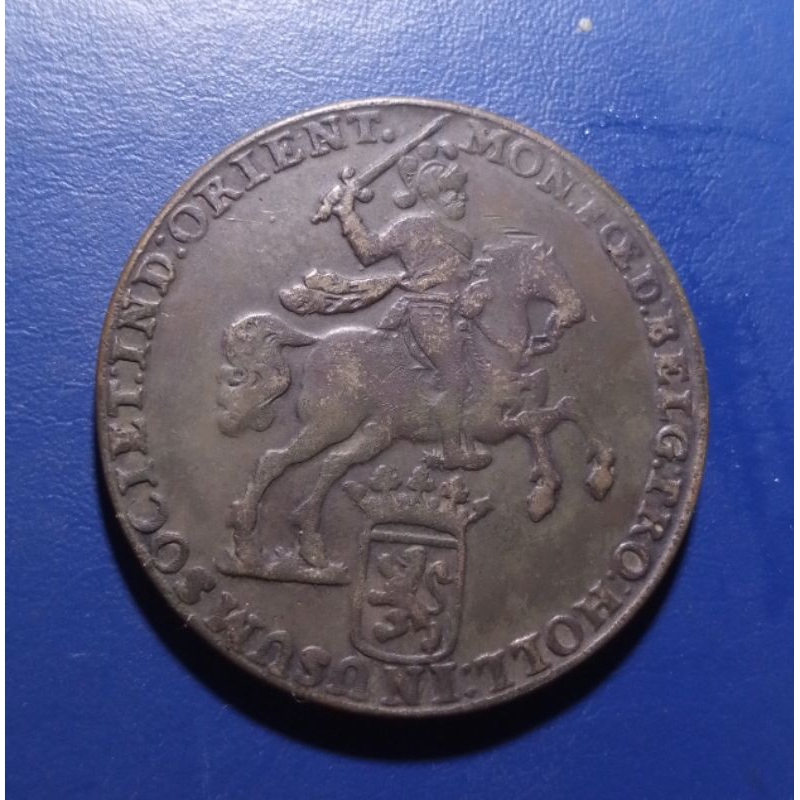 Koin 1 Ducaton Rider 1739 Oldfake