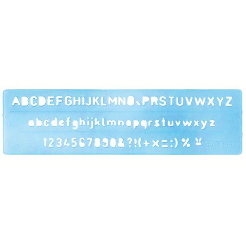 

Butterfly Penggaris Cetakan Huruf Angka HL-87 / HA-190 / HA-250 / HA-270 / HA-280 / HA-290