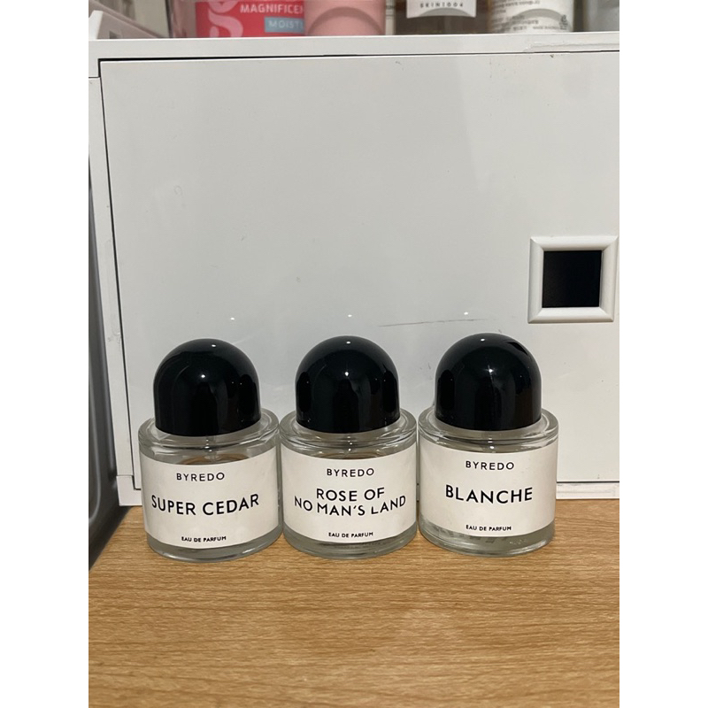 preloved parfum byredo set of 3x30ml