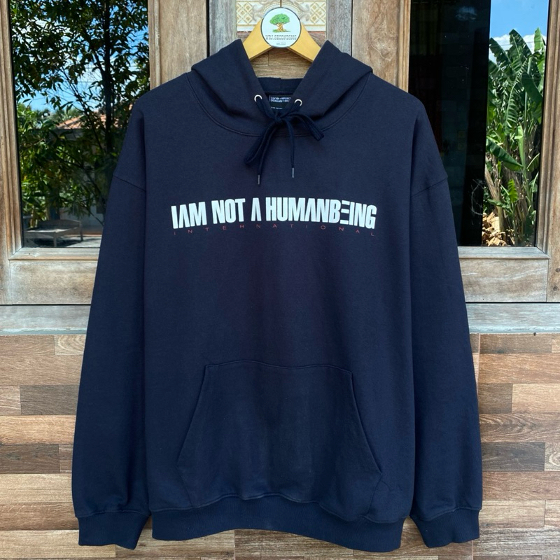 Hoodie I AM NOT A HUMAN BEING second