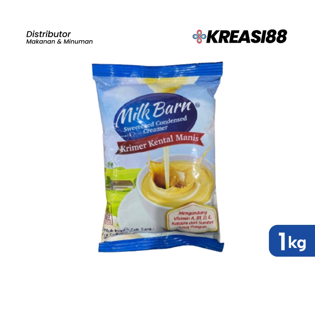 

Krimer Kental Manis / Susu Kental Manis / SKM Milk Barn 1kg Pouch