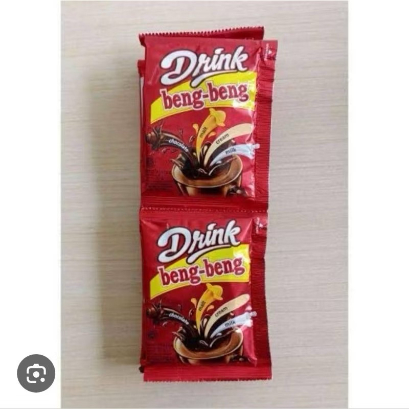 

DRINK Beng beng cokelat renceng isi 10 sachet 29gram