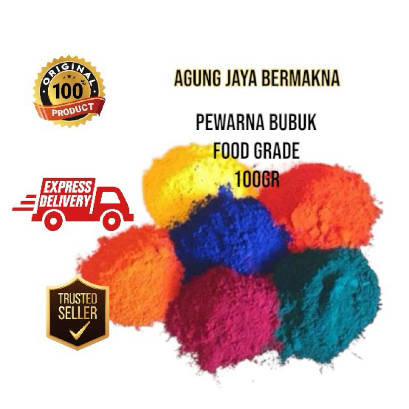 

Pewarna Makanan Bubuk Halal 100gr