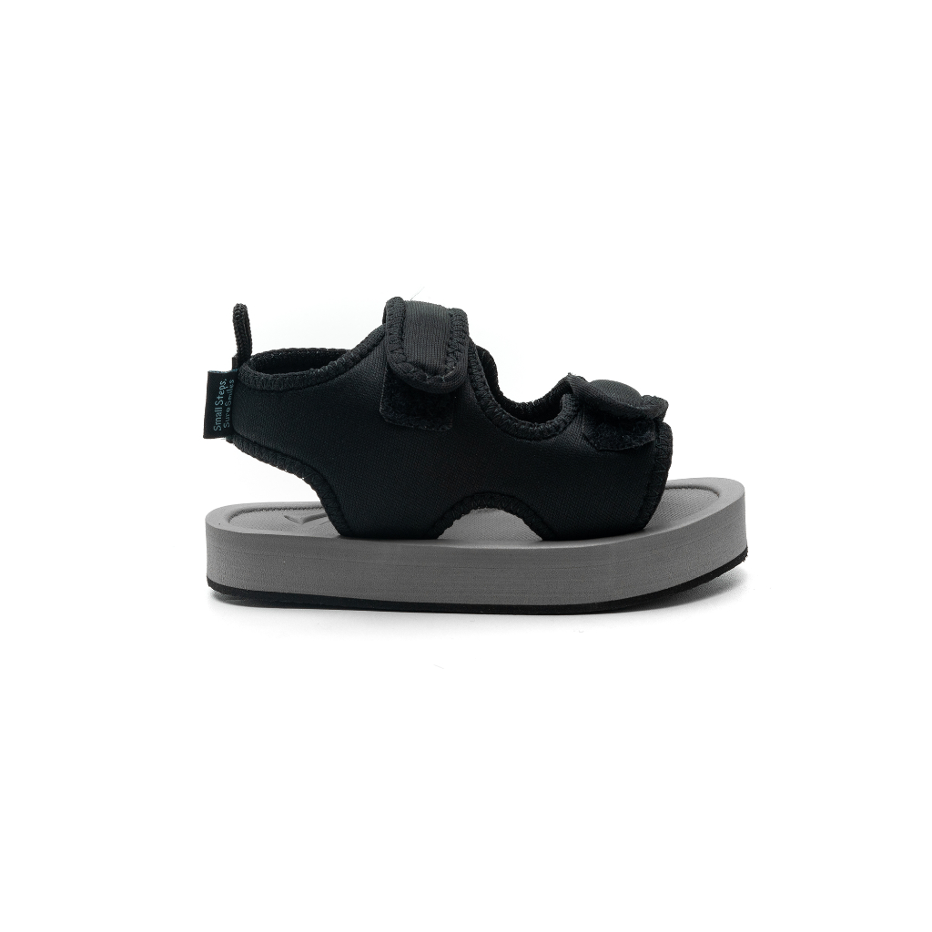 SLAVA - Sandal Baby Anak Anti Slip Siera Black Grey Slavakids - Sandal Anak
