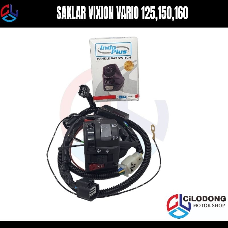 SAKLAR KIRI VIXION PNP VARIO 125 DAN VARIO 150 ORIGINAL+HAZARD