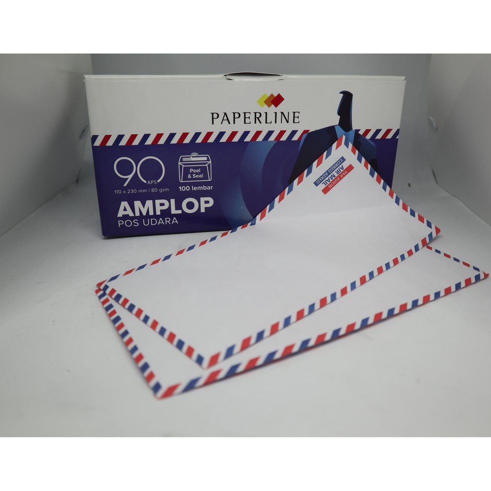 

8n Laris 5 Pak Amplop Paperline 9 Airmail V67