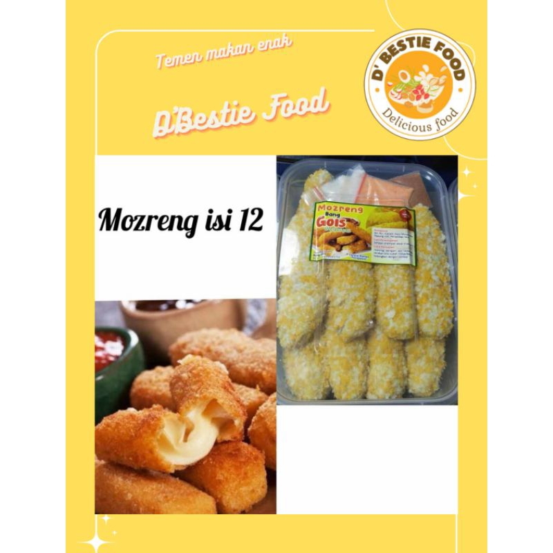 

Mozzarella goreng isi 12 khusus instan/sameday