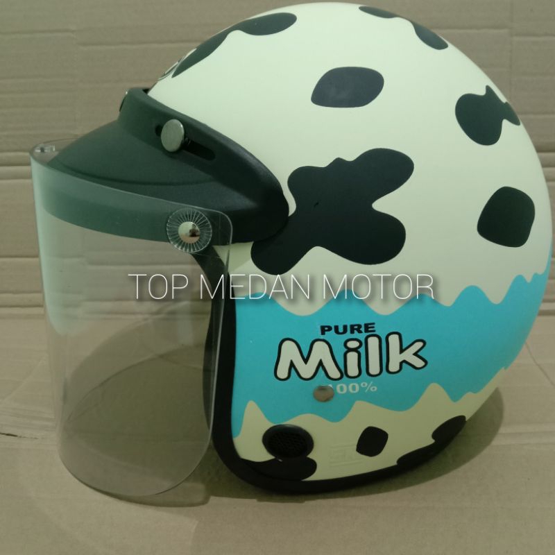 HELM R-SIX RETRO BOGO DEWASA