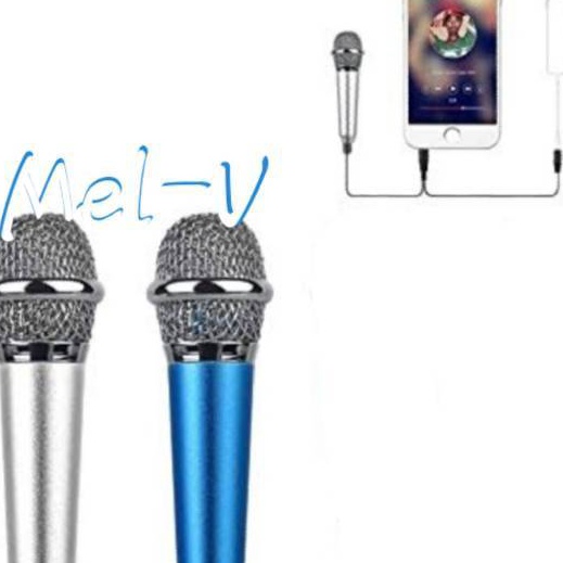 Termurah Mic M 2in1 Microphone  Colokan Handsfree smule wesing