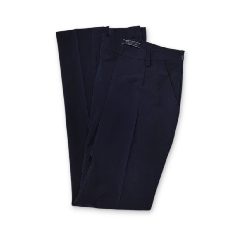 Prada Side Zipper Trouser Pants