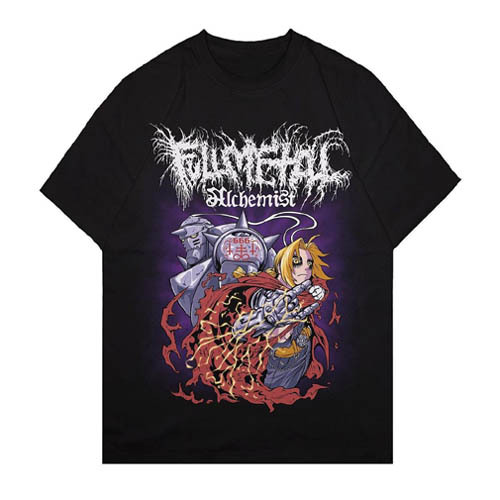 Kaos Fullmetal Alchemist Tshirt Cotton 24s  |||  Size  S   M  L  XL  XXL  3XL  4XL  5XL