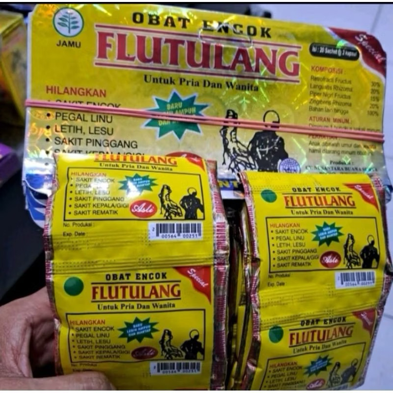Flu tulang center cill kapsul obat encok original