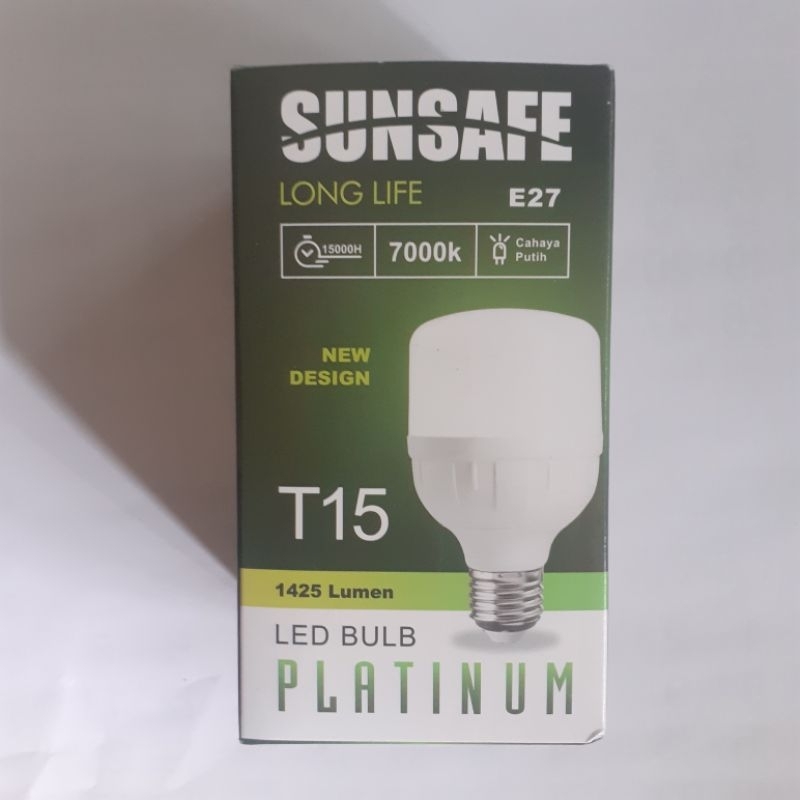 Lampu Led Sunsafe Platinum 15 watt