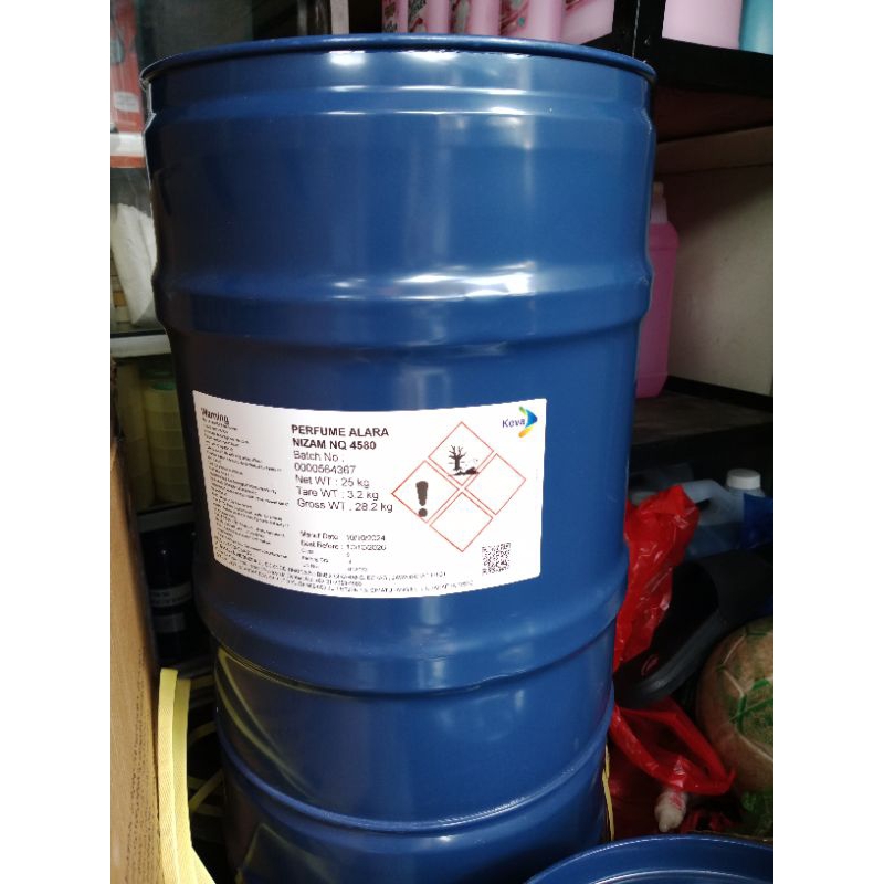 BIANG / BIBIT PARFUM AROMA AKASIA BY KEVA 25 KG ORIGINAL SEGEL