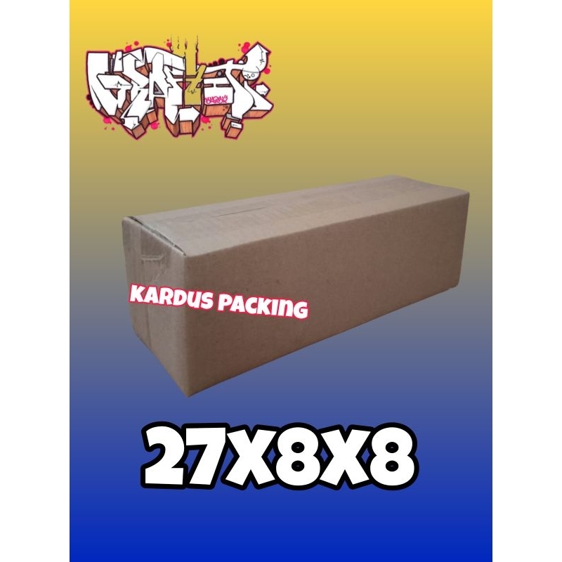 

kardus packing27x8x8 kardus mini/kardus sedang/kardus polos/kartonbox