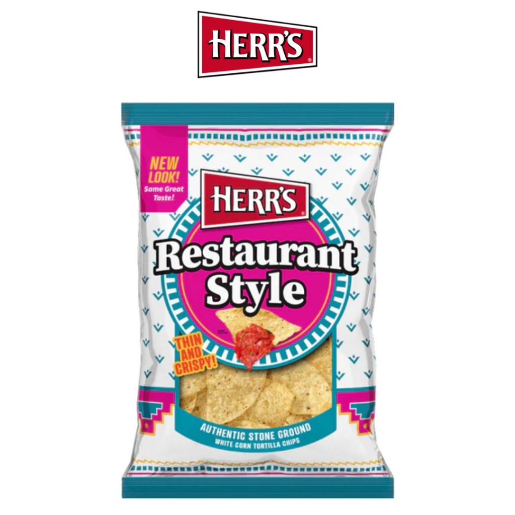 

HERRS WHITE TORTILLA CHIPS RESTAURANT STYLE Herr's Original