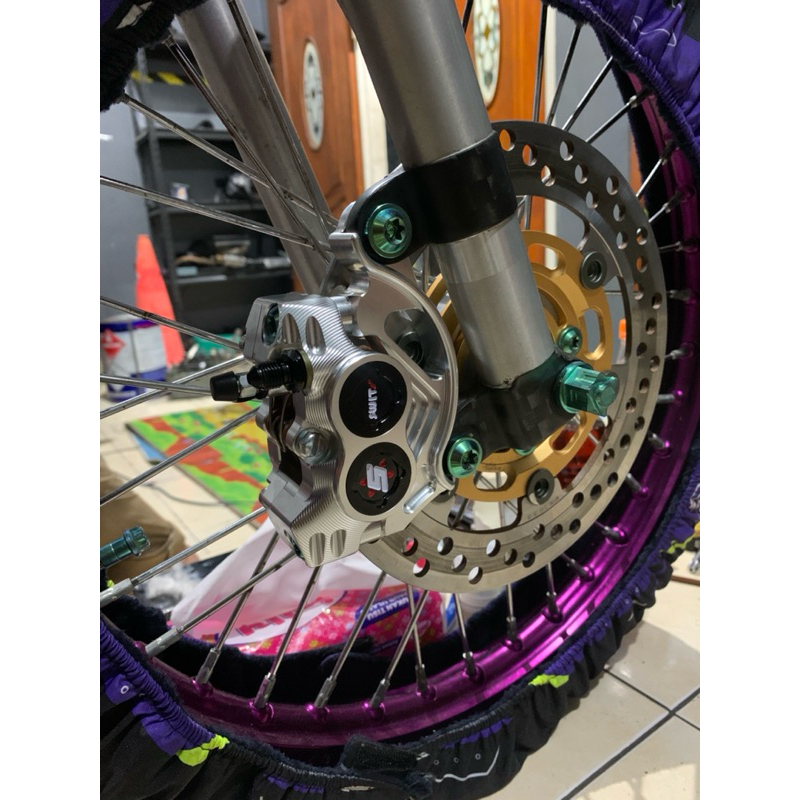 Paket kaliper Formula SWITS 4 piston pnp mio smile MIO J MIO M3 Jupiter mx old new jupiter