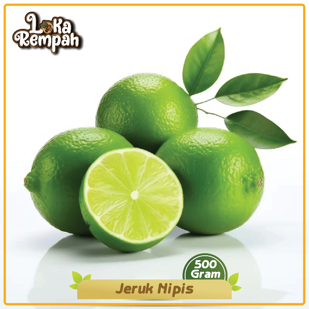 

Jeruk Nipis Segar 500 Gram Fresh || Loka Rempah