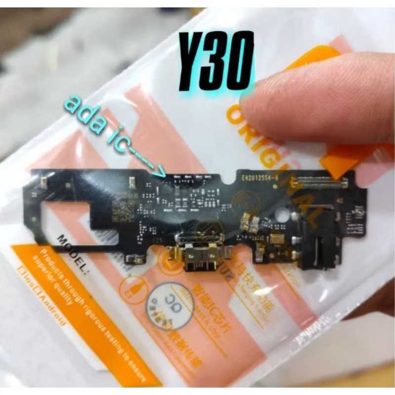 papan cas konektor cas connector charger vivo y50  / Vivo y30 original