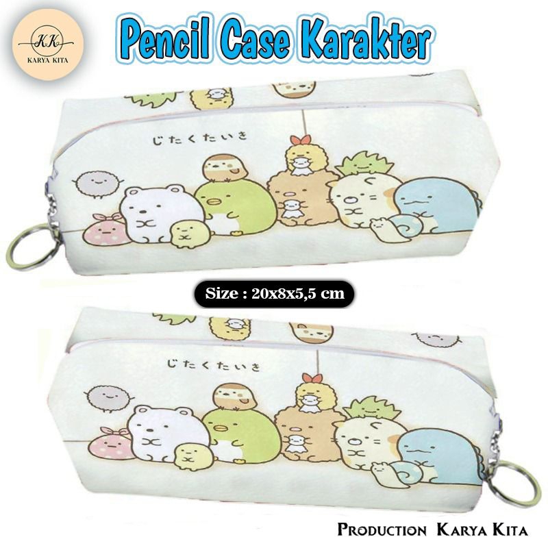 

{COD TERLARIS TEMPAT PENSIL} KOTAK PENSIL GAMBAR KARAKTER SUMIKKOGURASHI TAK05