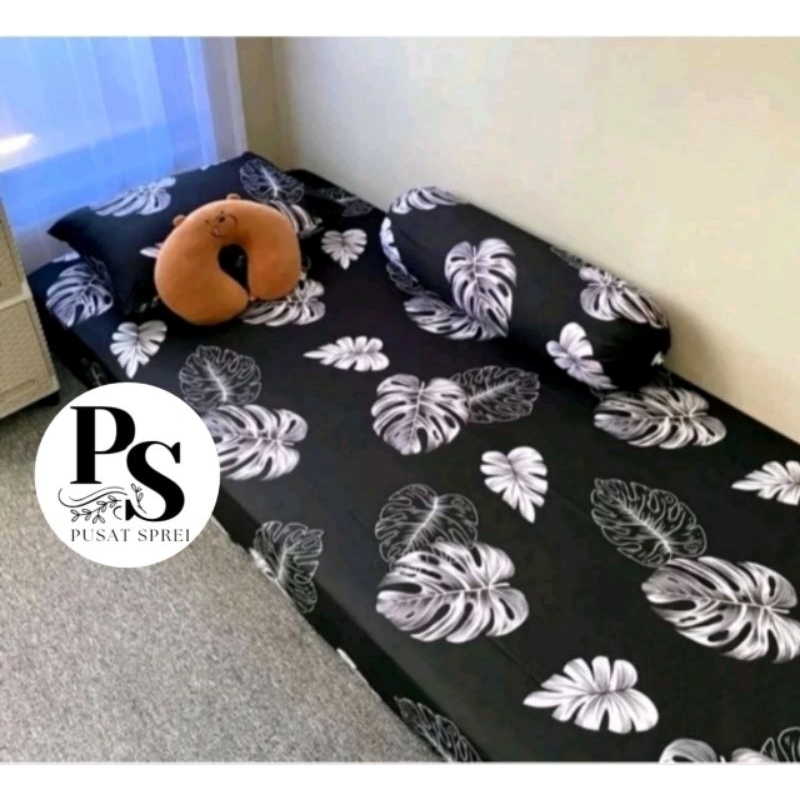 SPREI SET(SARBAN &SARGUL) /SPREIESTETIK/SPREI MOTIF BUNGA/SPREI MOTIF DAUN