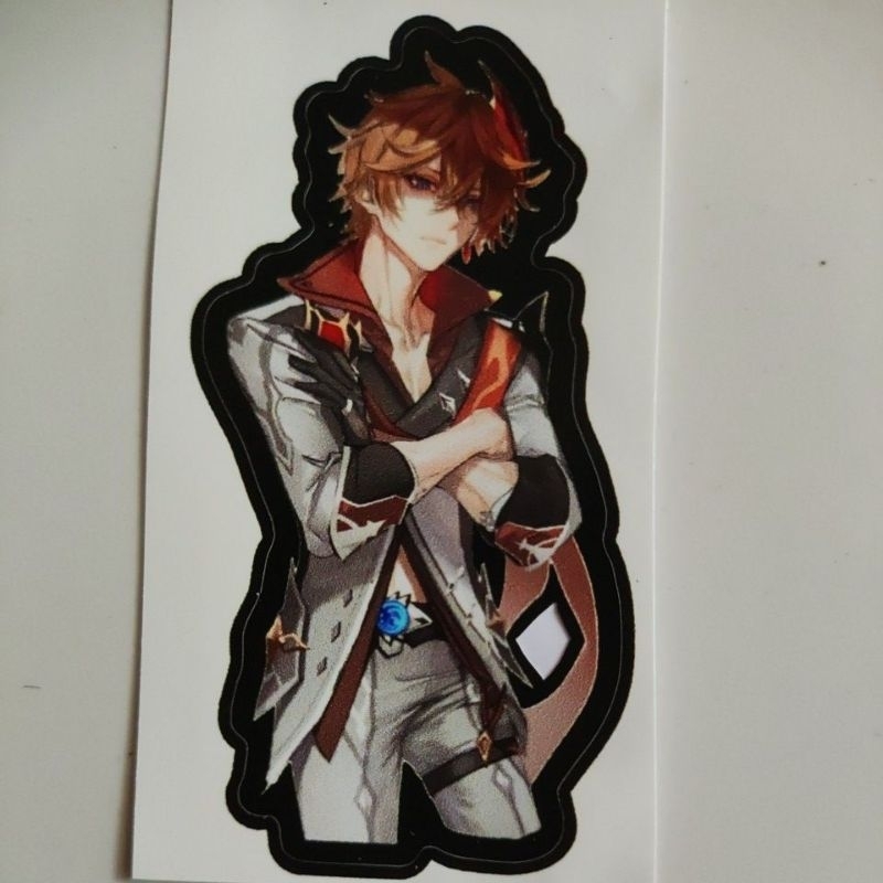 

Stiker cutting laser Genshin impact Childe 2