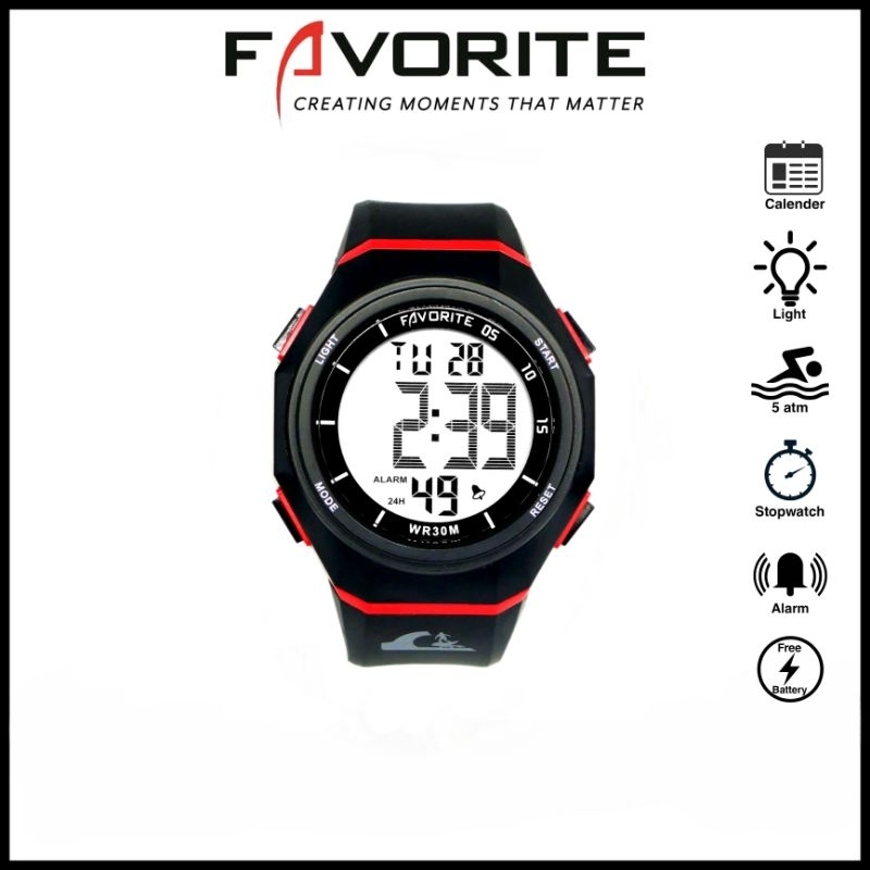 Favorite Jam Tangan 333 Digital Original