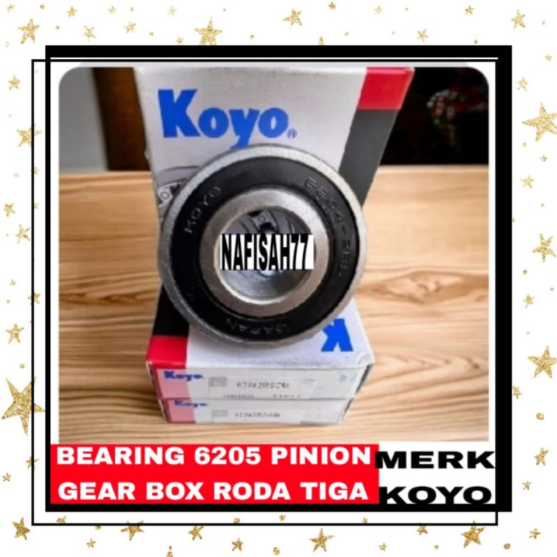 BEARING GEAR BOX 6205  VIAR BEARING GEAR BOX MOTOR RODA TIGA BEARING PINION GEAR BOX VIAR BERING GER