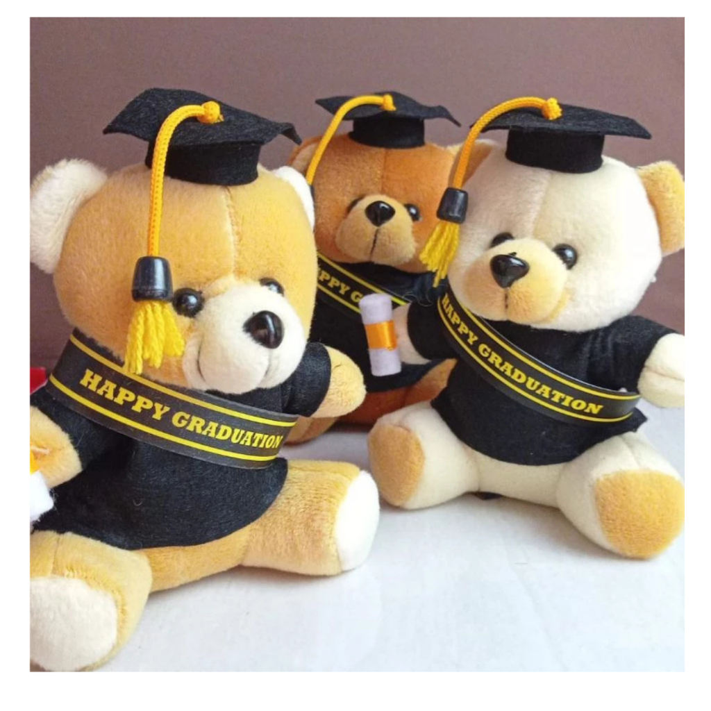 Boneka Wisuda Selempang Nama