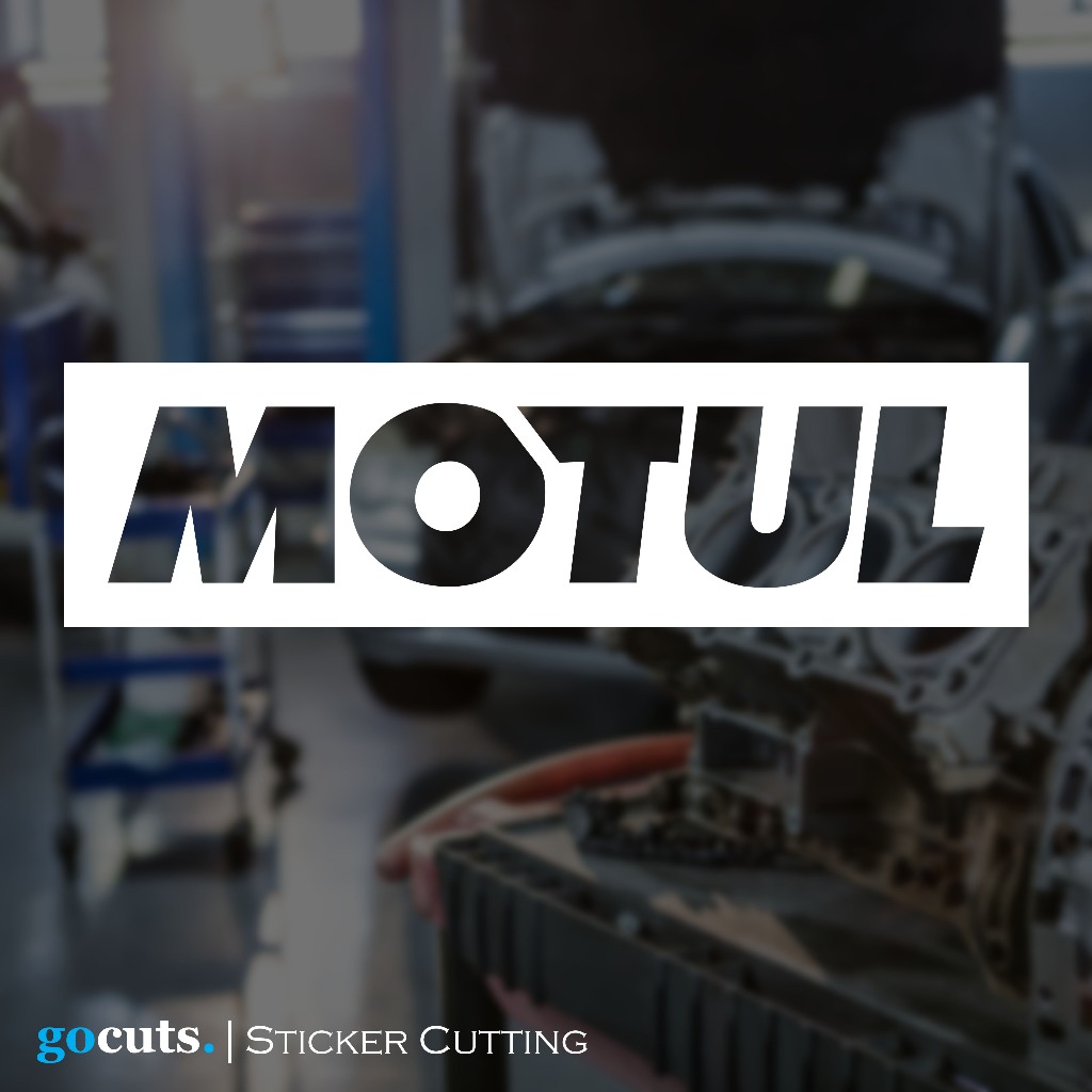 

Stiker MOTUL Cutting Sticker Mobil Motor Custom