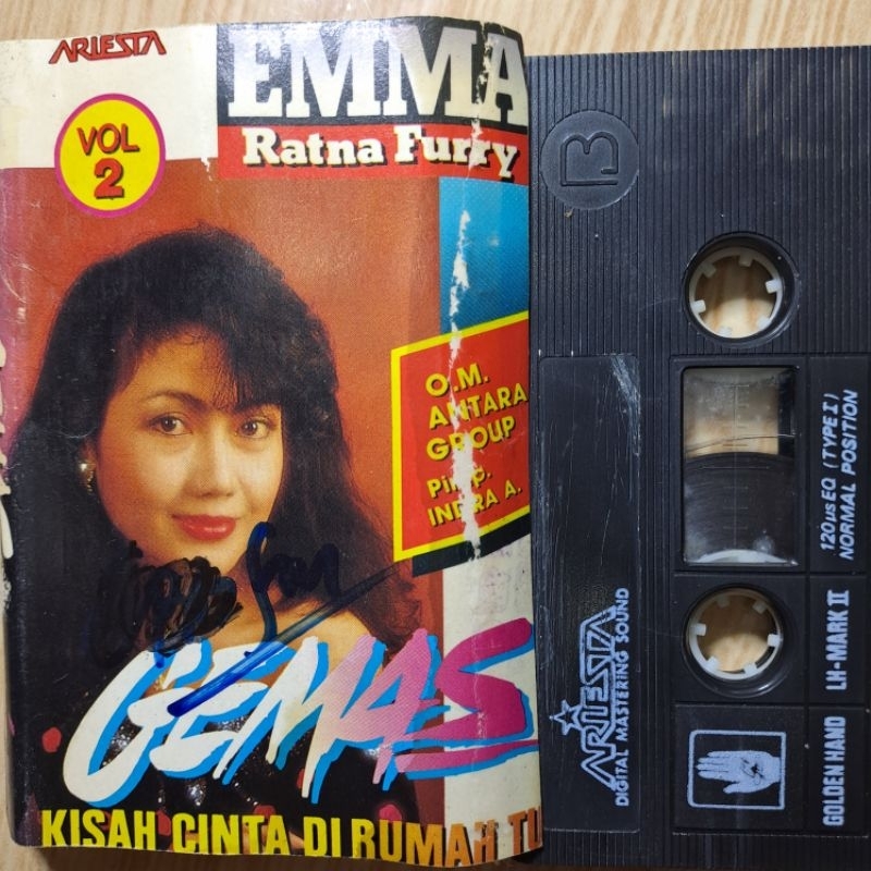Kaset Dangdut  Emma Ratnafury Album Gemes
