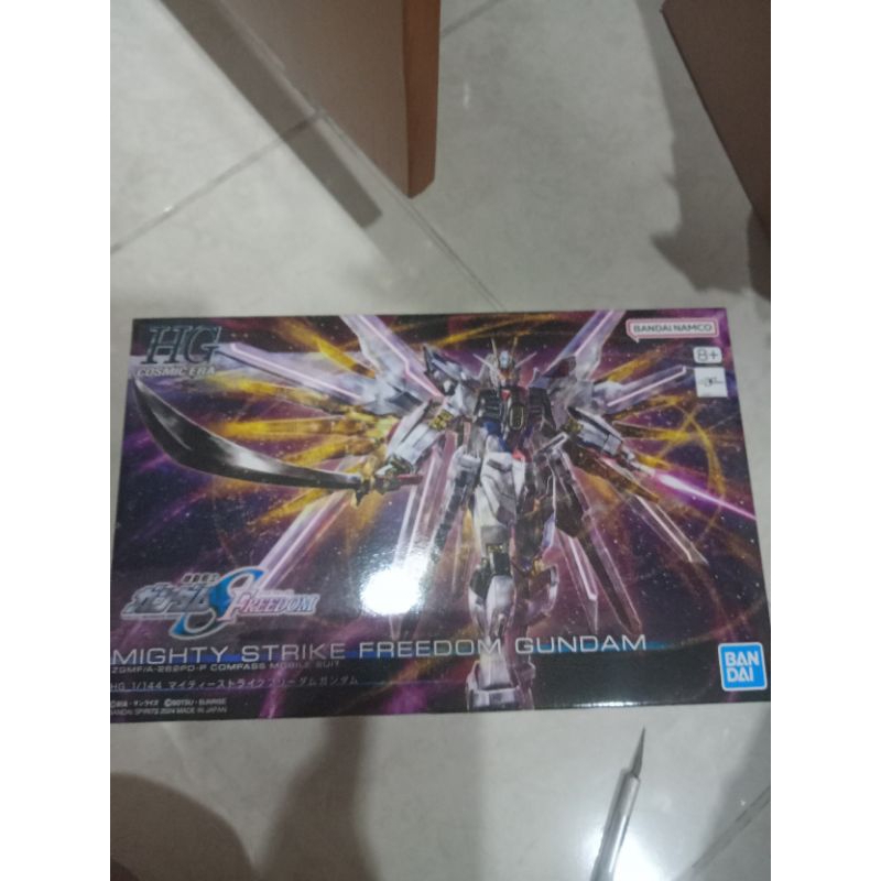 paket hg mighty strike freedom + wing of light dbb corgy