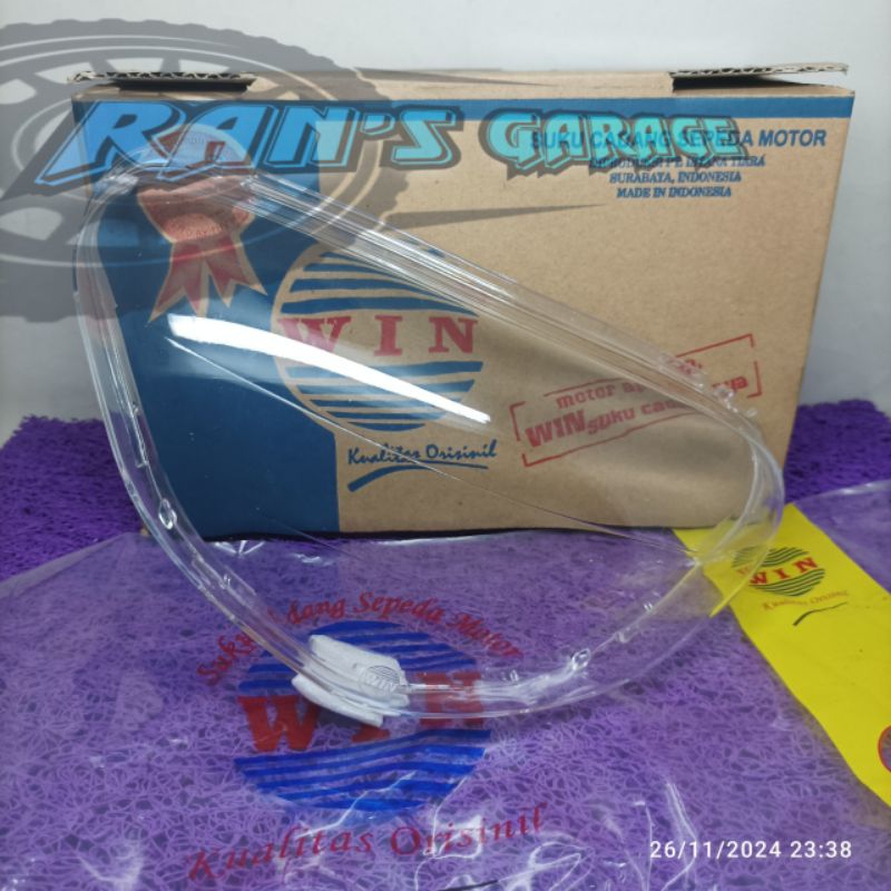 WIN MIKA LAMPU DEPAN YAMAHA MIO SPORTY MIO LAMA MIO KARBURATOR KACA LAMPU NON ORIGINAL
