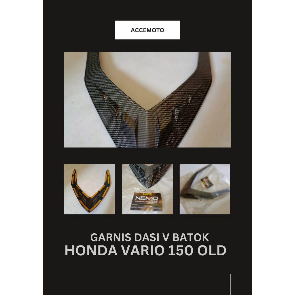 Garnis Garnish V Batok Vario 150 Old