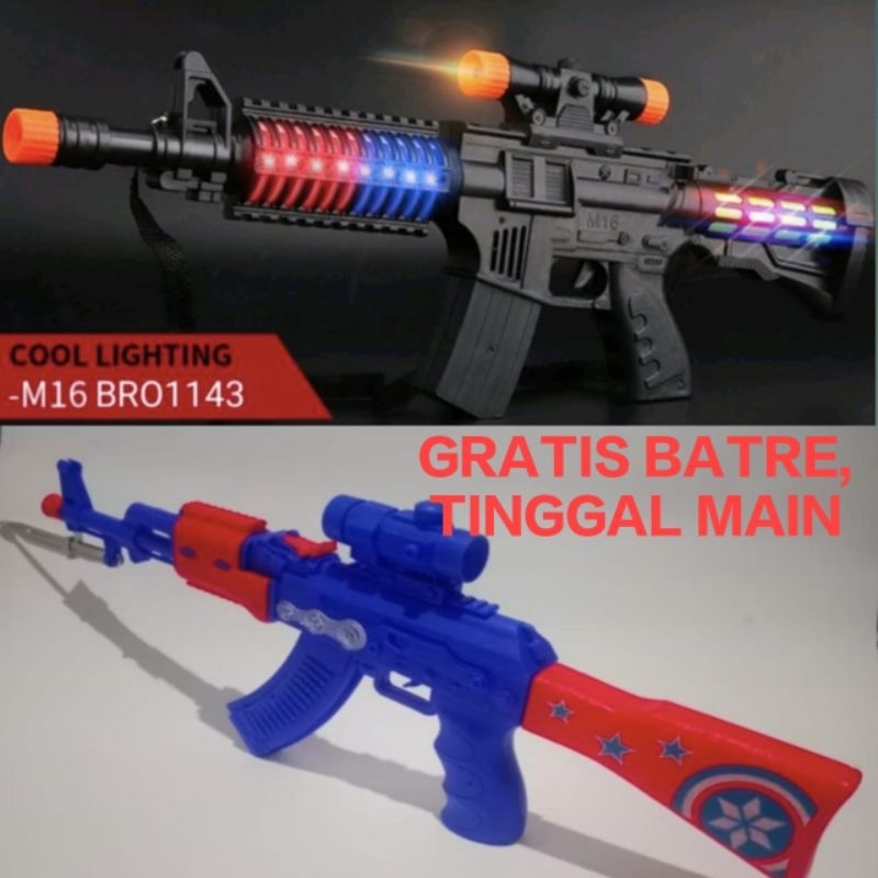 Mainan Tembakan nyala dan bunyi murah | Tembakan light and sound | Tembakan nyala dan bunyi | Mainan