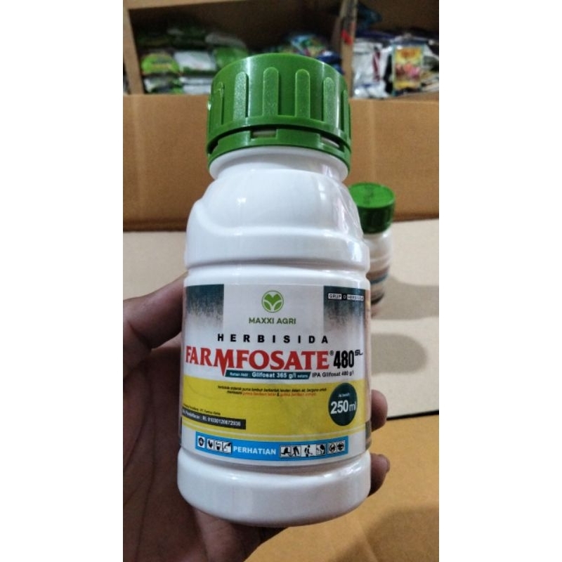Herbisida Farmfosate 480 SL 250 ml Pembasmi Rumput Sampai Akar