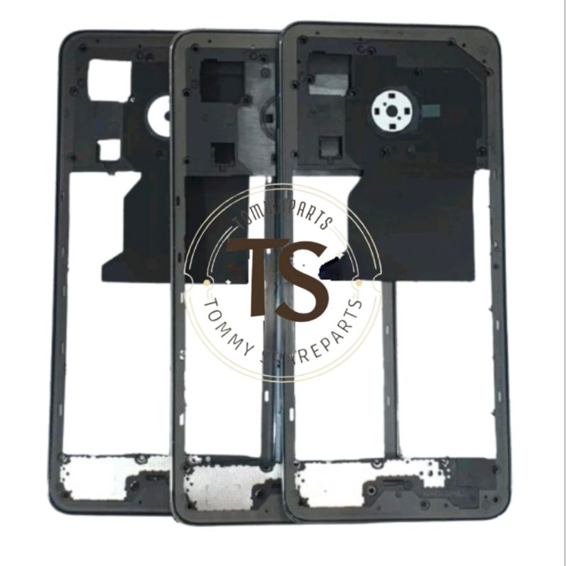 BEZZEL BAZEL BEZEL BEJEL TULANG MESIN TENGAH INFINIX HOT 40I X6528 ORIGINAL