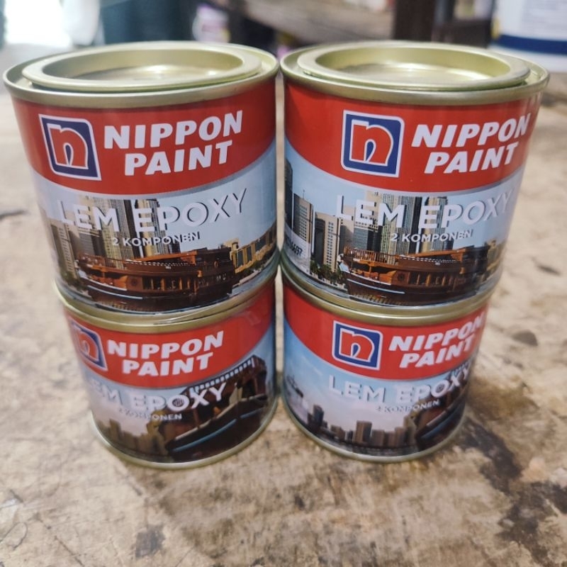 Lem Epoxy Serbaguna 2 Komponen Resin Hardener Lem Epoksi Nippon Paint