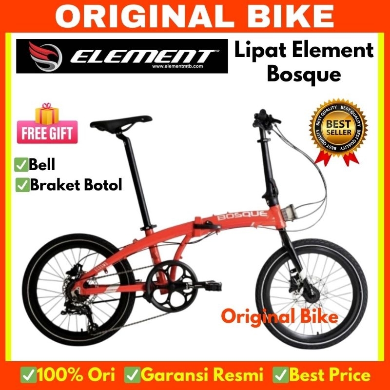 SEPEDA LIPAT 20 ELEMENT ECOSMO 8 EDISI BOSQUE