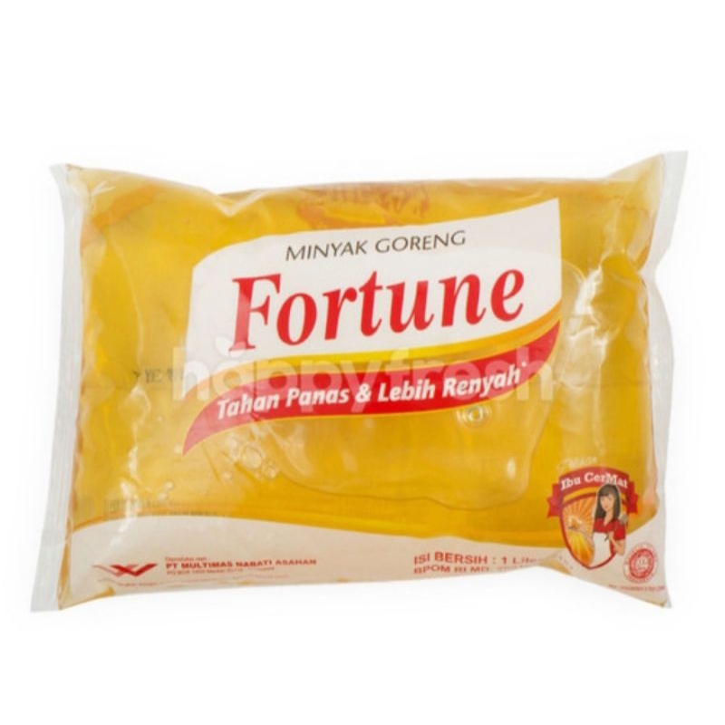 

MINYAK FORTUNE BANTAL 1 LITER.