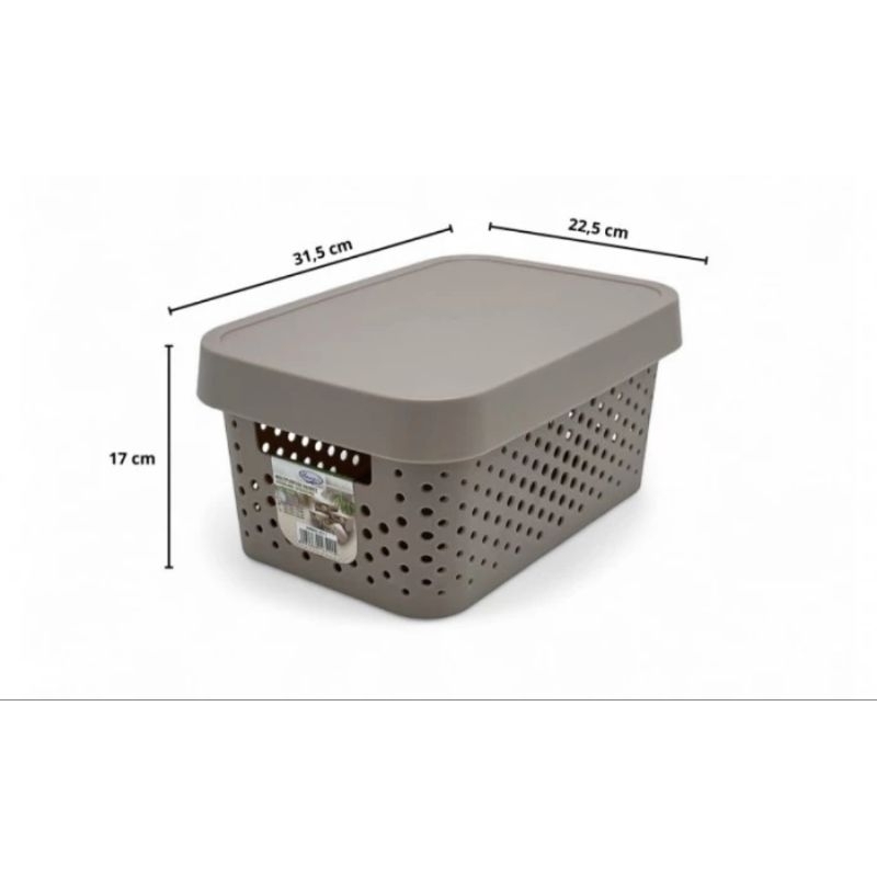 Keranjang Serbaguna Hawaii/ Kotak penyimpanan serbaguna