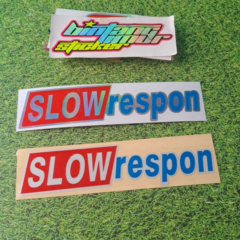 STICKER SLOW RESPON STIKER CUTTING,STICKER PEMANIS MOTOR DLL